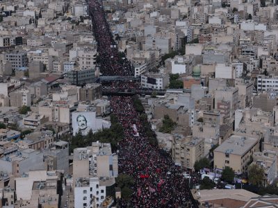 تشییع پیکر مطهر رهبر شهید انقلاب در تهران