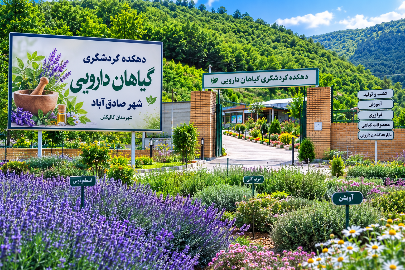 شهر صادق‌آباد؛ مرکز گیاهان دارویی استان گلستان