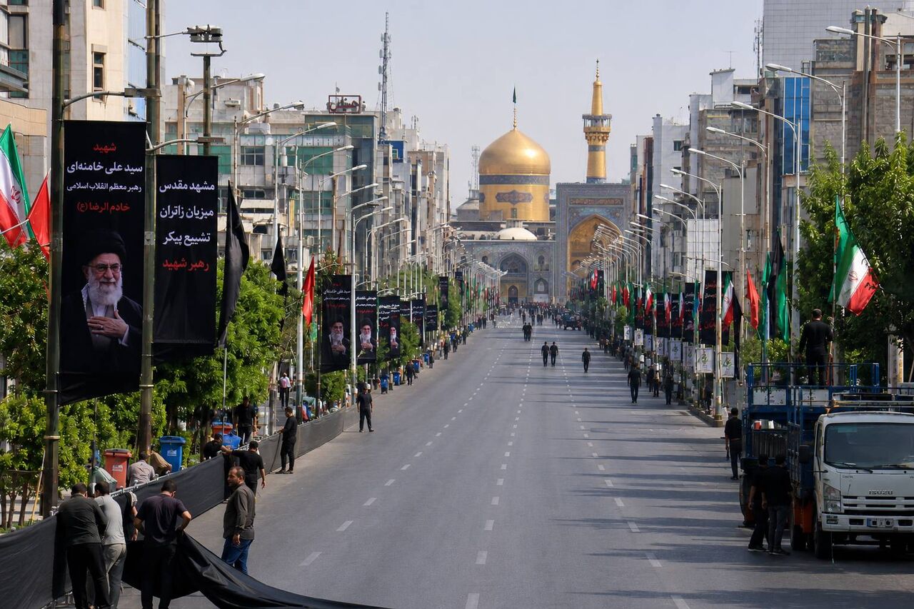 خودداری از تشرف به حرم از ورودی‌های باب الرضا و الجواد