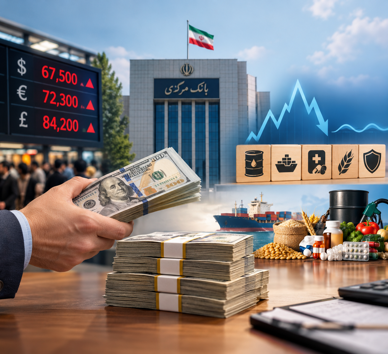 خالی‌خوانی ۷۰۰ میلیون دلار از طریق بانک ملی/پرداخت بی‌انضباطی مالی از جیب ملت