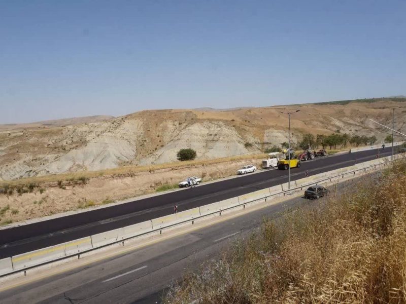 اجرای عملیات بهسازی ۱۰ کیلومتر از محور بجنورد-جنگل گلستان