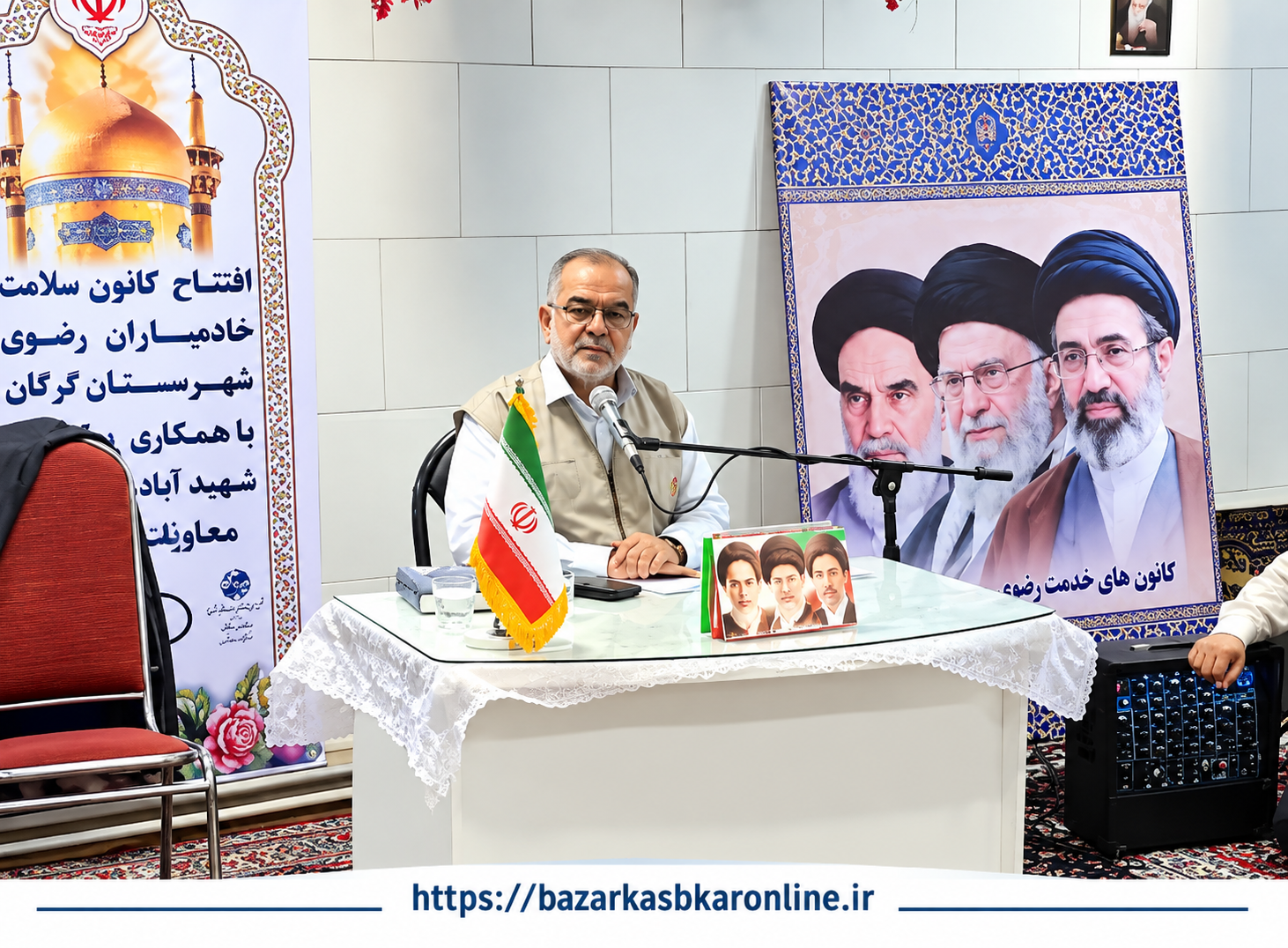 خادمیاران رضوی گرگان از نخستین شب جنگ در کنار مردم بودند